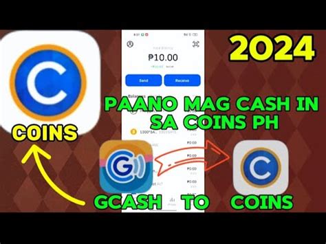 Paano Mag Cash In Sa COINS PH GCASH TO COINS PH FULL TUTORIALS