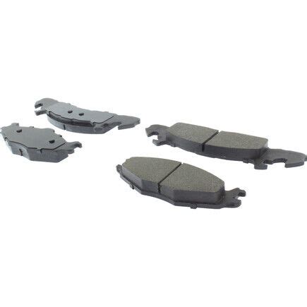 Centric Premium Semi Metallic Brake Pads With Shims And