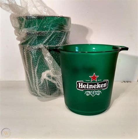 Heineken Ice Buckets Classic Heineken Green Never Used Still In