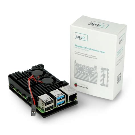 Zestaw Z Raspberry Pi 4B Z Dwoma Wentylatorami WiFi 8GB RAM 32GB