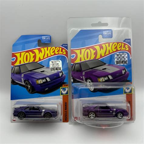 Hot Wheels STH Mustang SVO FACTORY SEALED Hobbies Toys Toys Games On Carousell