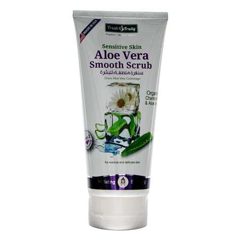 Fresh And Fruity Sensitive Skin Organic Chamomile And Aloe Vera Smooth