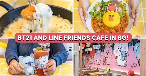 Inside Southeast Asia’s First LINE FRIENDS BT21 Pop-Up Cafe | Eatbook.sg