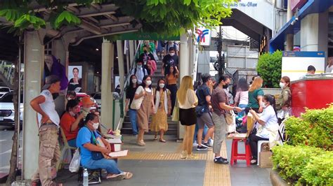 K Walking Vibrant City Center Of Bangkok Asok To Phrom Phong