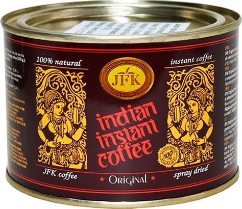 JFK. Indian Instant Coffee 100 гр. жест.банка - Чай&Кофе ОПТ