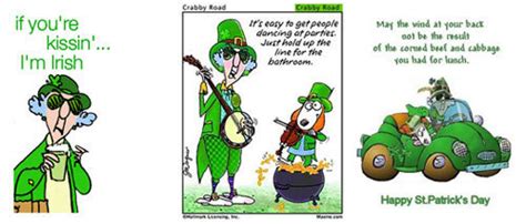 Saint Patricks Day Humor Leads Maxine Down Crabby