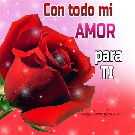 23 Imágenes De Rosas Rojas Con Frases De Amor Romanticas