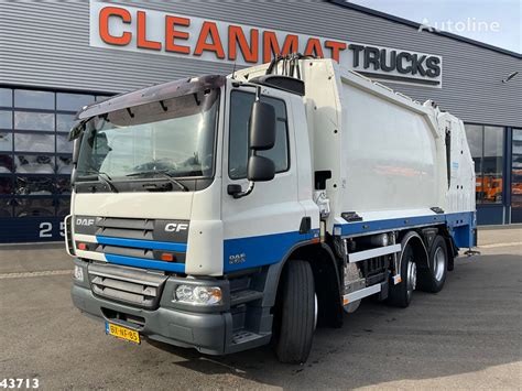 DAF FAG 75 CF 250 Geesink 17m³ garbage truck for sale Netherlands