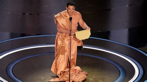 Why John Cena Presented Award Nude At Oscars Picasso