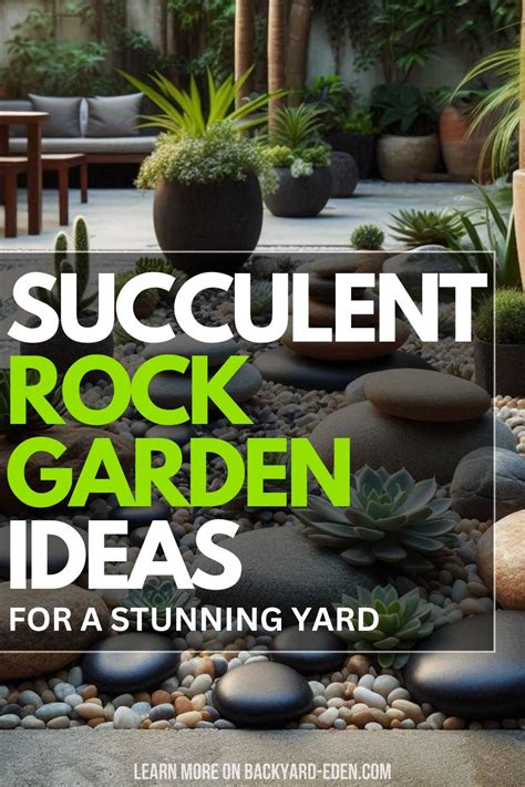 Succulent Rock Garden Ideas: Transform Your Yard with These Stunning ...