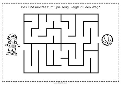 Einfachere Labyrinthe Labyrinthe Wahrnehmung räumliche Orientierung