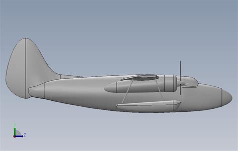 彭布罗克·珀西瓦尔 飞机solidworks 2012模型图纸免费下载 懒石网