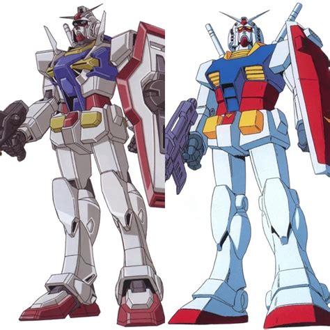 I Love That The Original Gundam In 00 The 0 Gundam Resembles The