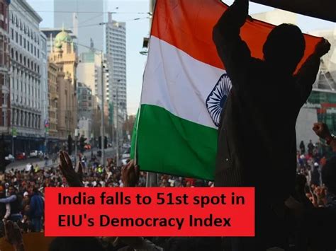 Eius Global Democracy Index India Slips 10 Spots To 51st Rank Norway