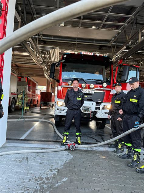 Pożegnanie emerytów Komenda Miejska Państwowej Straży Pożarnej w