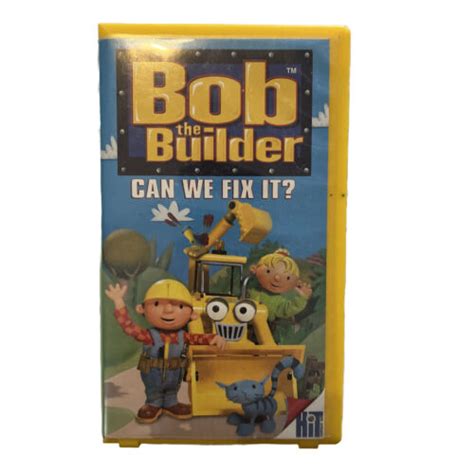 Bob The Builder Can We Fix It Vhs 2001 45986241016 Ebay