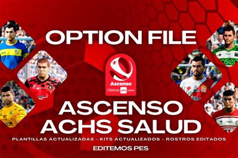 YA DISPONIBLE Option File Ascenso Clínicas ACHS Salud 2024 V1