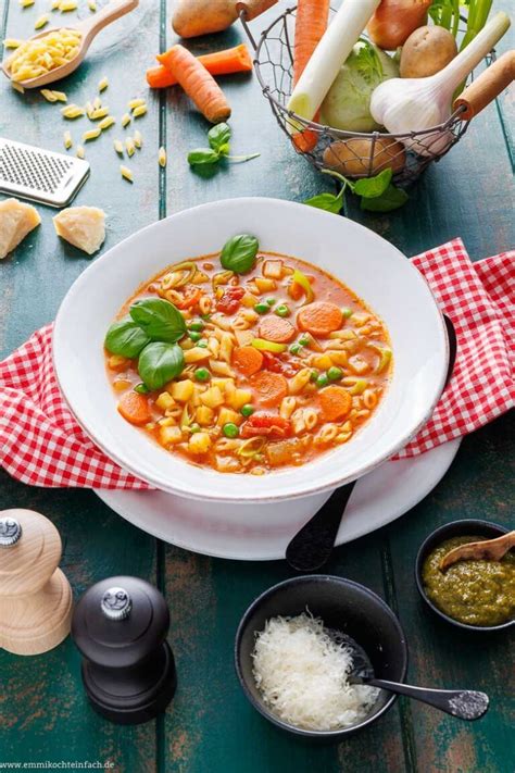 Minestrone Italienische Gem Sesuppe