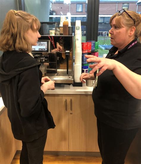 Students Become Starbucks Baristas For The Day Telford College