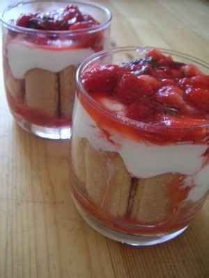 Recette Verrine façon charlotte aux fraises en vidéo 750g