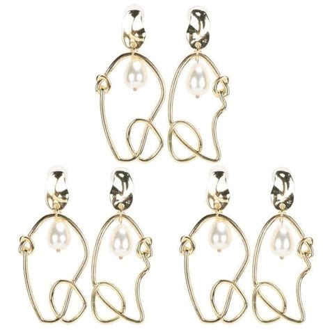 Gototop Boucles D Oreilles Pendantes Paires Boucles D Oreilles Forme