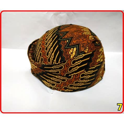 Blangkon Songkok Jawa Topi Jawa Solo Traditional Headgear Classic