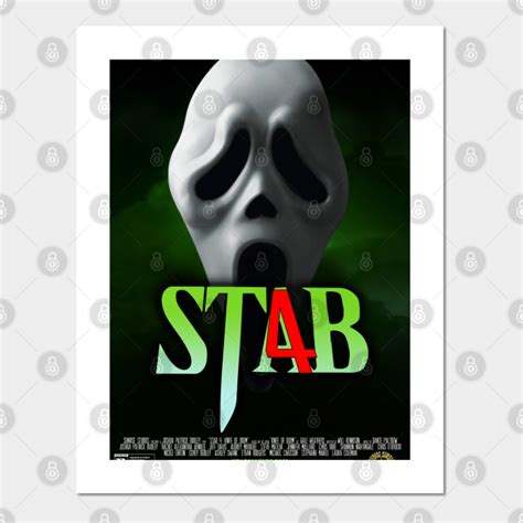 Stab 4 Poster - Scream - Posters and Art Prints | TeePublic