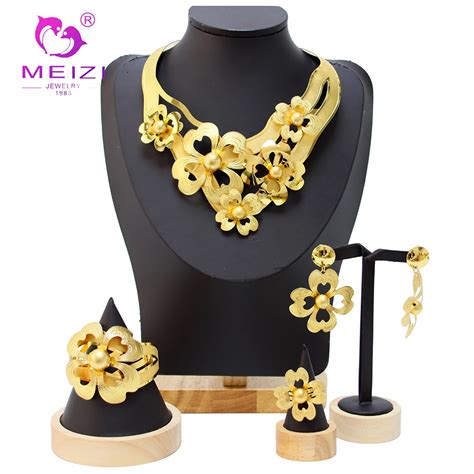 Meizi Jewelry Gold Jewelry K Original Luxury Quality Jewelry For