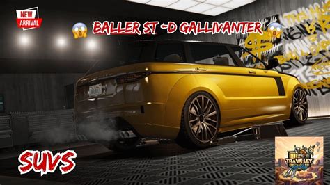 Baller ST D Gallivanter SUVs GTA 5 ONLINE YouTube