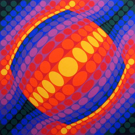 Victor Vasarely Planeta 1972