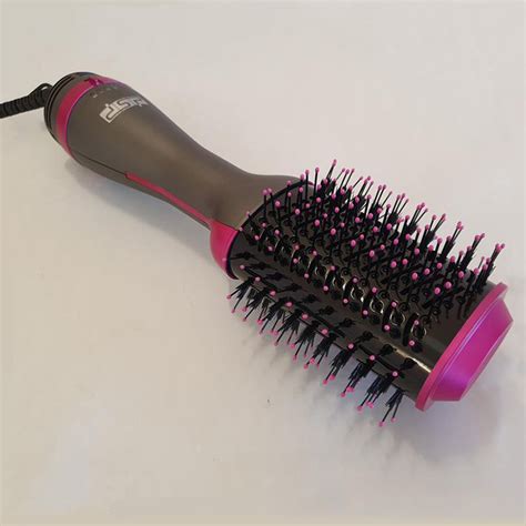 DSP Hot Air Blower In Curler One Step Hair Straightener Blower W Power