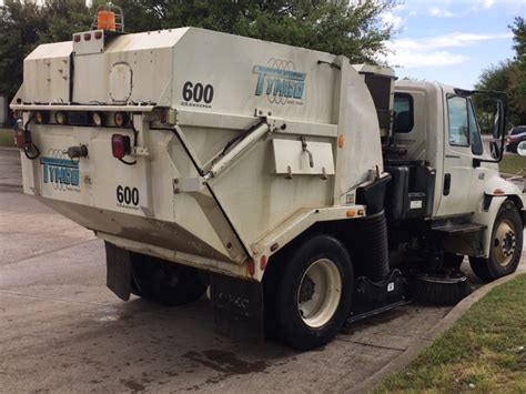 Tymco Model 600 Street Sweeper 6 Texas Municipal Equipment Street