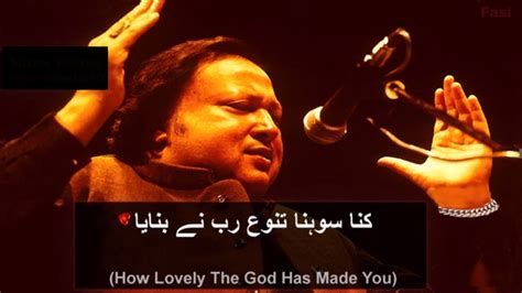 Kinna Sona Tenu Rab Ne Banaya Ustand Nusrat Fateh Ali Khan Old Is Gold Youtube