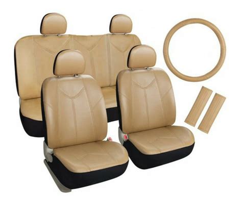 Cubre Asientos Vinipiel Automotriz Para Vw Vento Beige Meses Sin