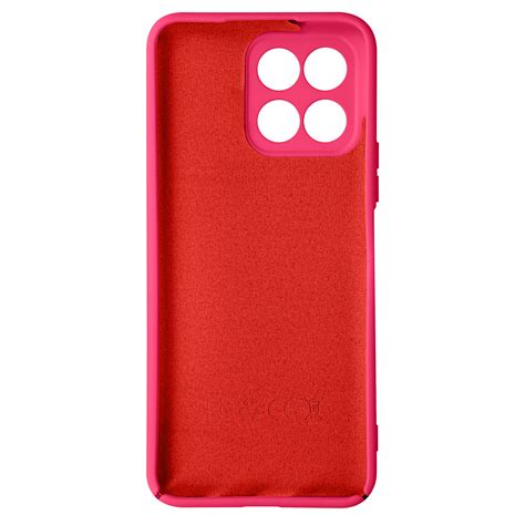 Coque Semi Rigide Soft Touch Pour Honor 70 Lite Honor X6 Et Honor X8 5g Fuchsia Français