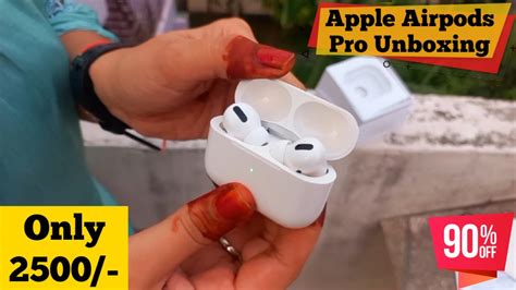 Apple Airpods Pro Unboxing Only Airpods Pro Clone