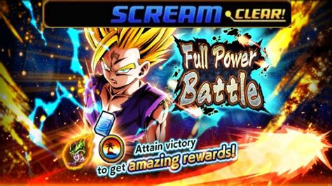 New Full Power Battle Vs Super Saiyan Gohan Difficulty Scream Clear