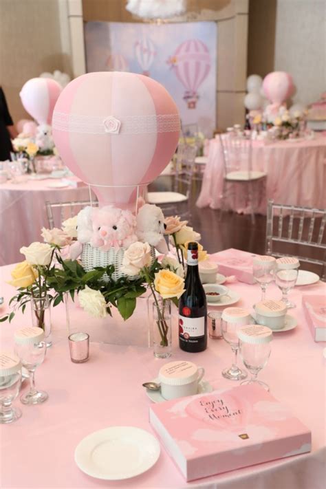 Baby Shower Balloon Decorations Hot Air Balloon Theme