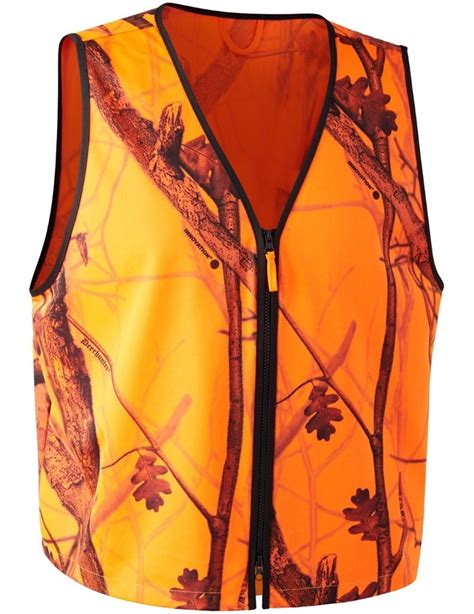 Gilet chasuble orange de sécurité Protector Deerhunter Natusport