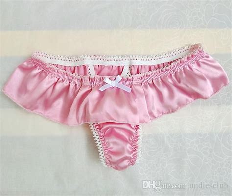 Iiniim Lingerie Sexy Gay Panties For Mens Soft Shiny Satin Sissy