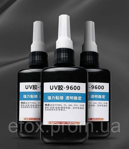 Купить Клей УФ UVGO-9600 50мл для стекла, металла, пластика, цена 412. ...