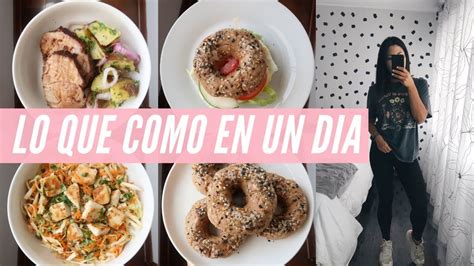 Qué Como En Un Día Recetas Saludables Y Económicas Michael Peleche