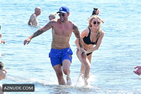 Katie Mcglynn Black Bikini In Santorini Greece Aznude