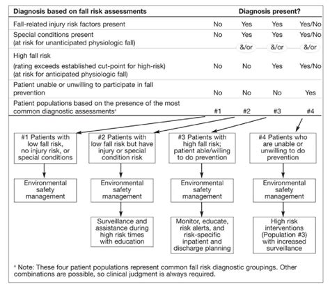 Overview Using Fall Risk Assessment To Diagnose And Tailor Prevention