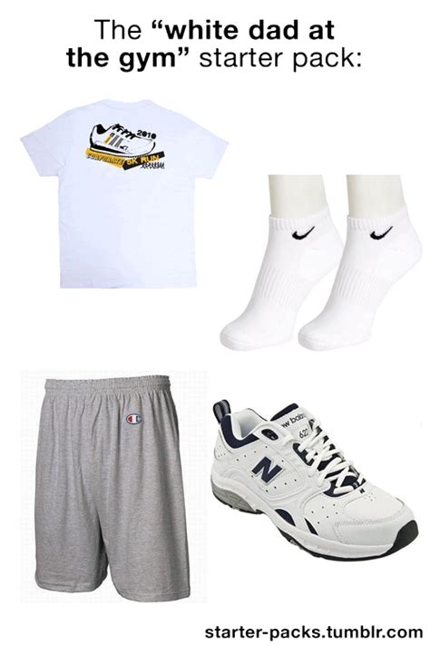 White Dad Starter Pack Hutimage