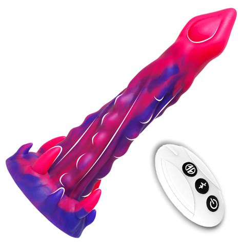 Wibrator Damski Analny I Waginalny Posuwisty Wibruj Cy Sztuczny Dildo Penis