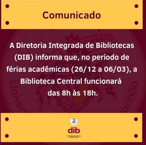 Ufma On Twitter Sobre O Funcionamento Da Biblioteca Central Da Cidade