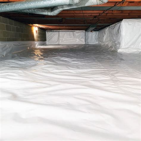 Crawl Space Encapsulation Vapor Barrier Waterproofing Liftech