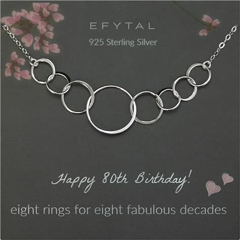 Amazon Efytal Th Birthday Gifts For Women Sterling Silver Eight