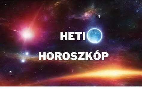 Heti Horoszk P Szeptember Szeptember A V Ltoz S